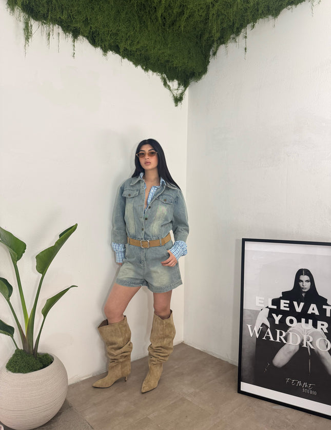 Tuta in denim