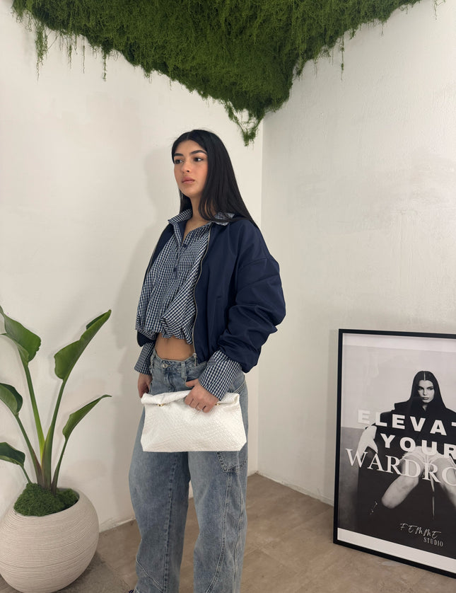 Bomber Satin
