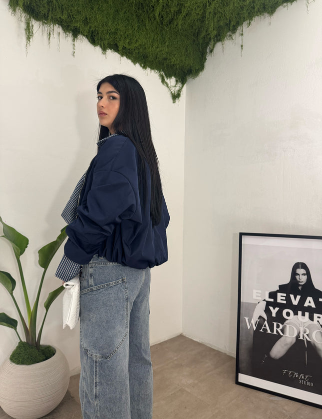 Bomber Satin