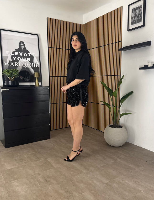 Shorts Paillettes